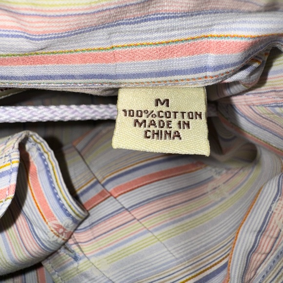 Men’s Long Sleeve Multicolored Tommy Bahama Shirt with Aloha Accents, Size M - Picture 5 of 7